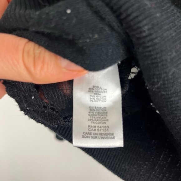 Karl Lagerfeld Black Lace Dressy Cardigan - Picture 4 of 8